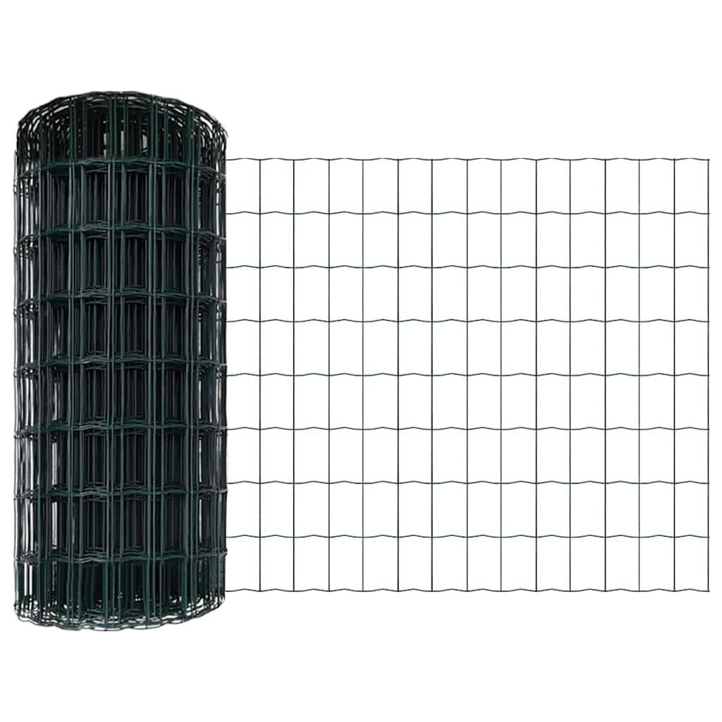 PANGIVO - Clôture acier PVC verte 0,8 x 25 m, Poids :27.51kg - PANGIVO - Image 7