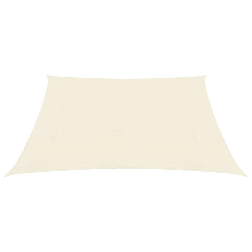 Helloshop26 - Voile toile d'ombrage parasol 160 g/m² crème 3 x 3 m PEHD - Imagen 2
