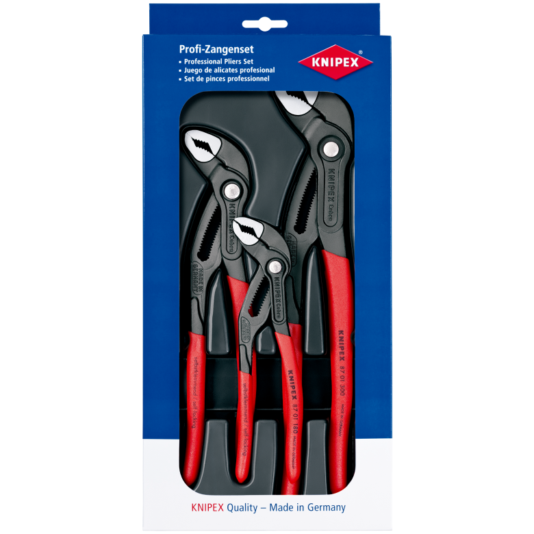 Knipex - Jeu de pince Cobra - 3 pièces - KNIPEX - 00 20 09 V02 - Imagen 1