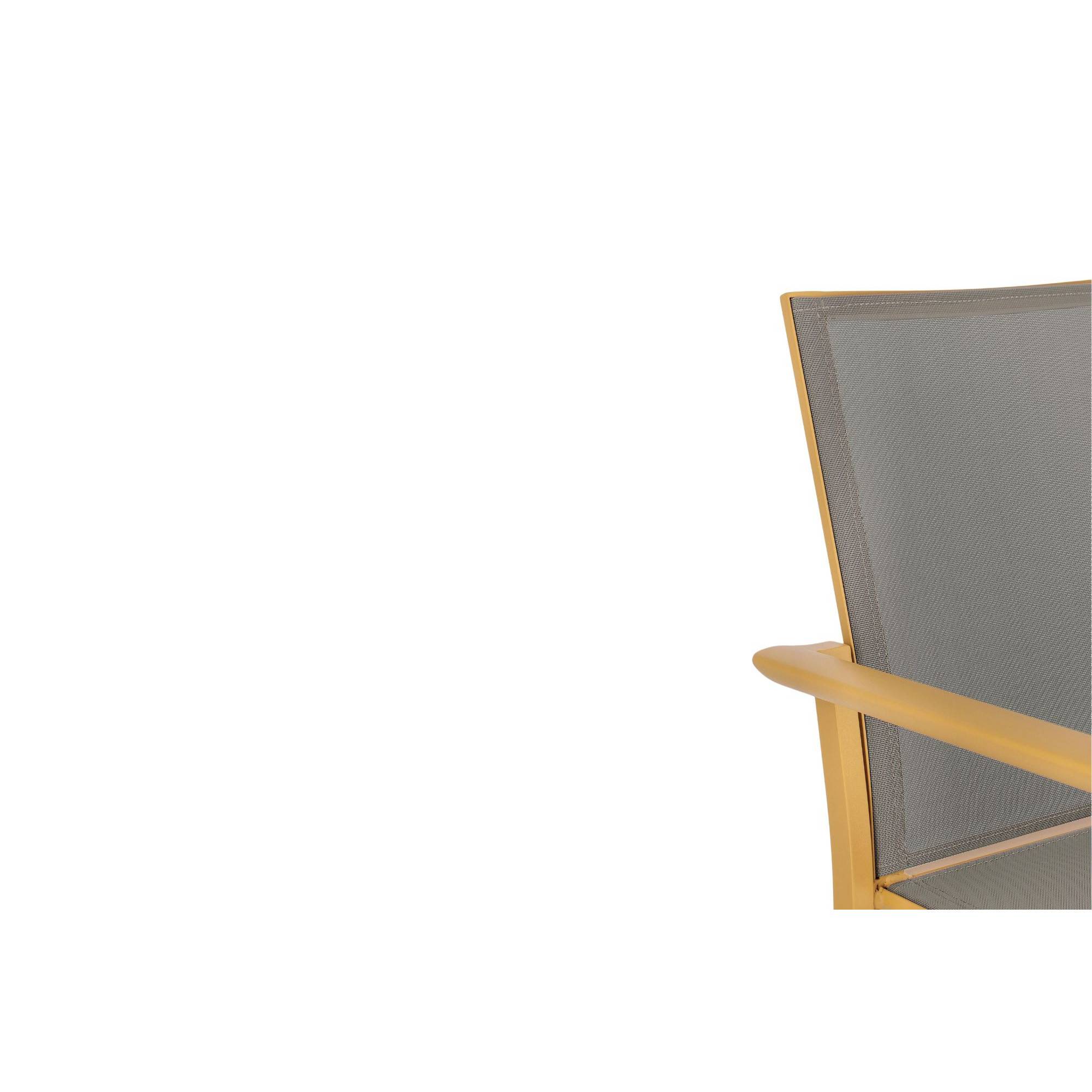 Autre - Chaises de jardin colorées en aluminium (lot de 4) - CASSIS - Imagen 9
