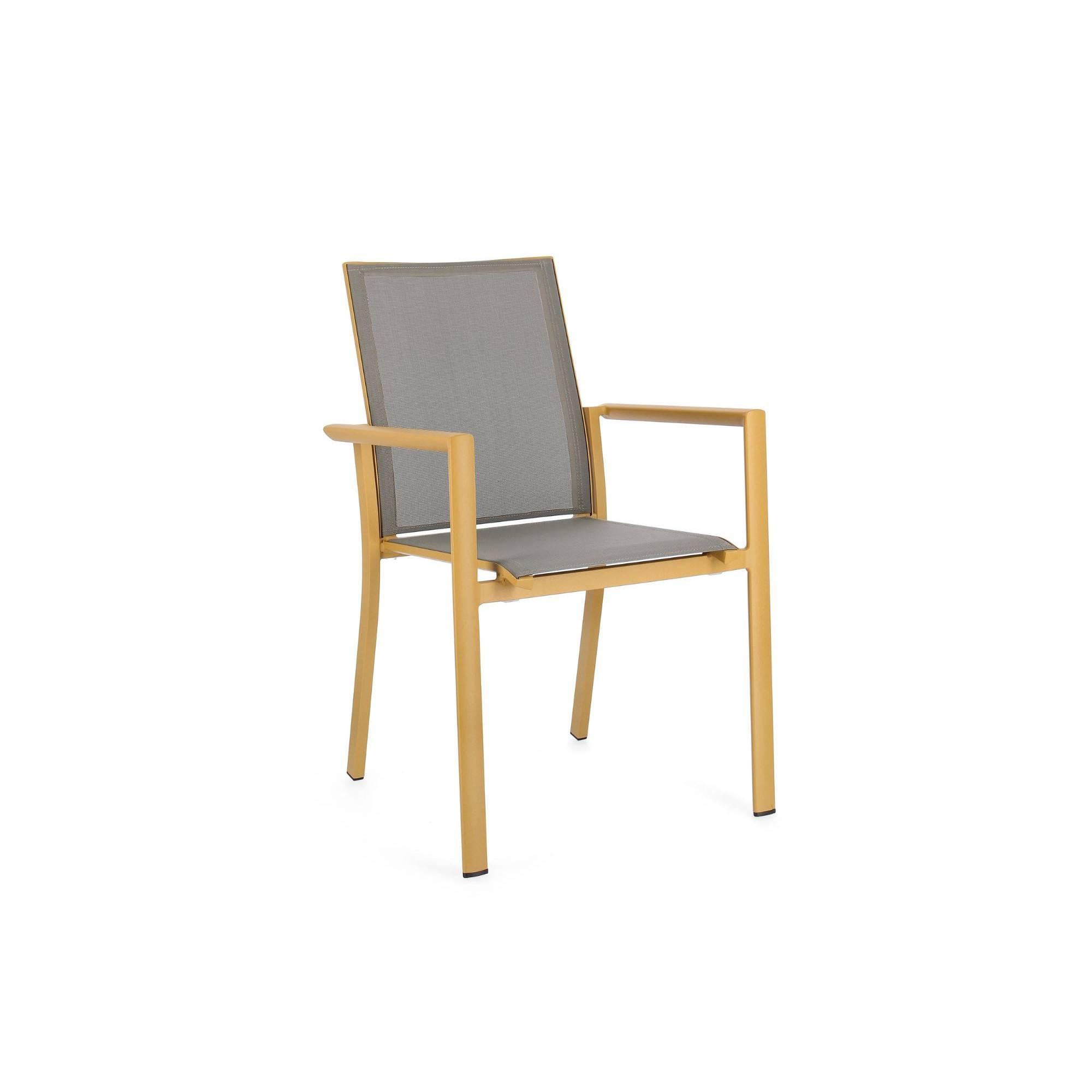 Autre - Chaises de jardin colorées en aluminium (lot de 4) - CASSIS - Imagen 4