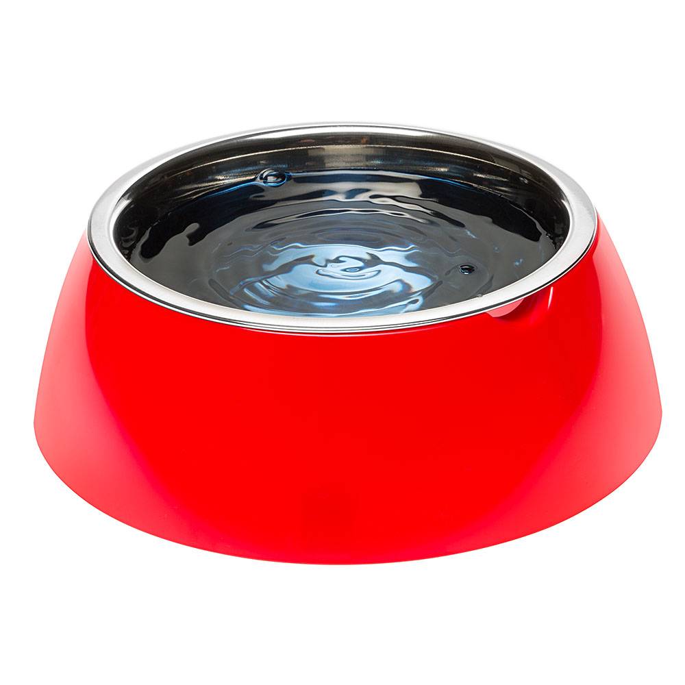 Ferplast - Ferplast Gamelle pour chien Gamelle pour chat Jolie - Gamelles pour eau et nourriture en acier inoxydable avec support en plastique, antidérapant, - Imagen 4