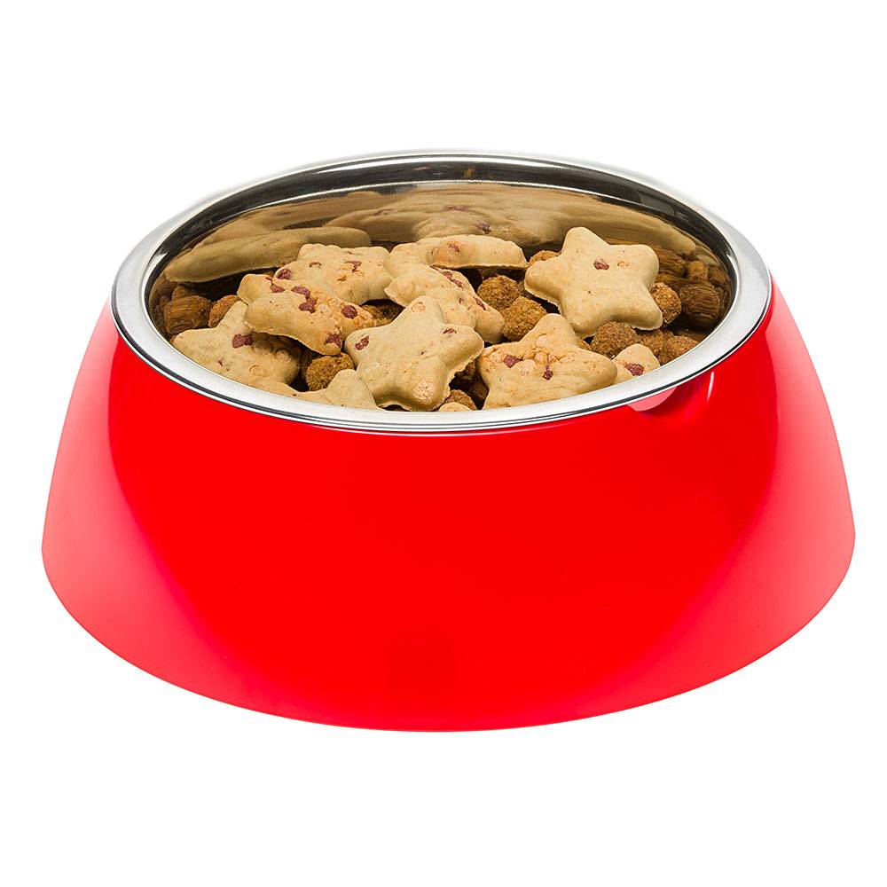 Ferplast - Ferplast Gamelle pour chien Gamelle pour chat Jolie - Gamelles pour eau et nourriture en acier inoxydable avec support en plastique, antidérapant, - Imagen 3