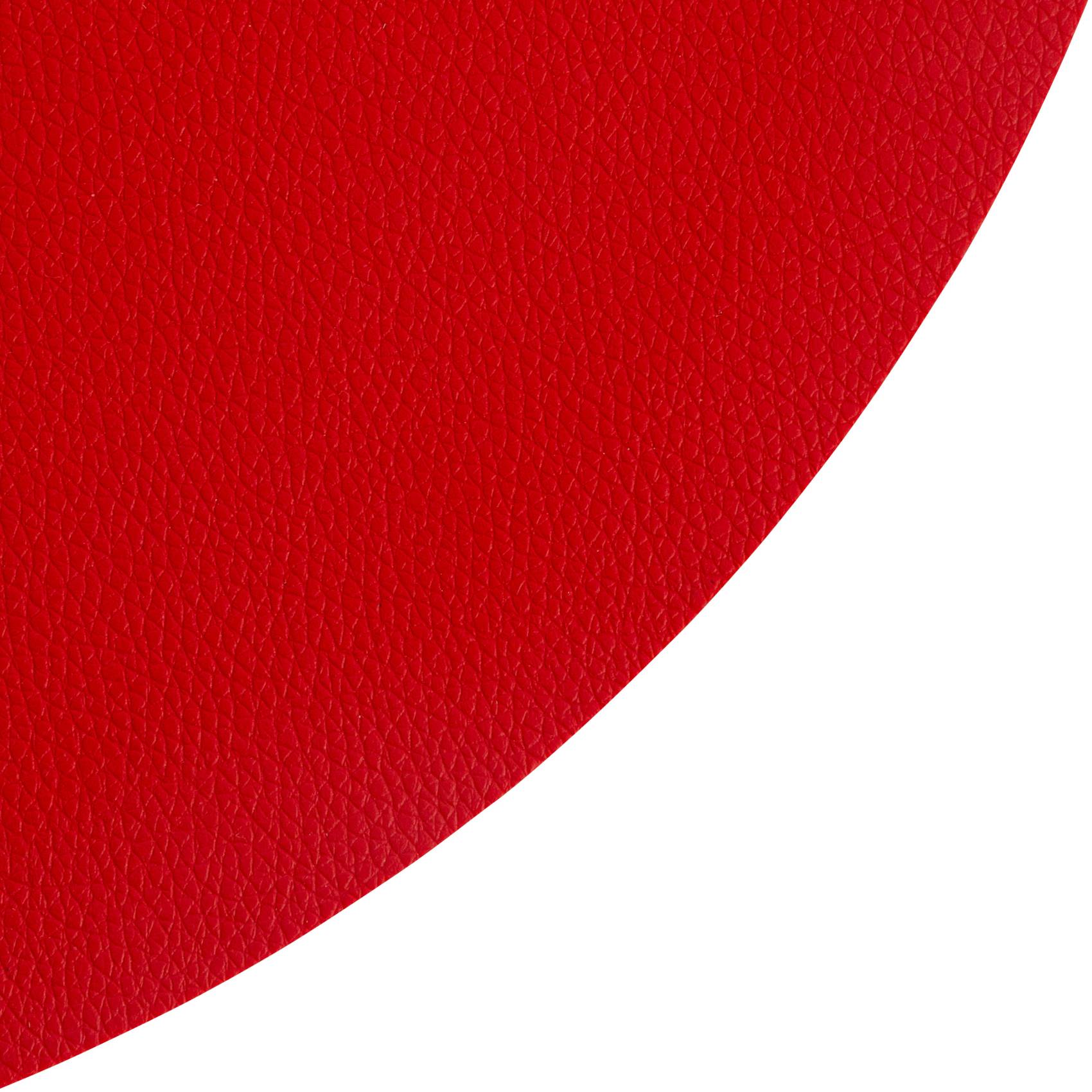 Set De Table Rouge Set de table rond uni - SECRET DE GOURMET - Plastique - Rouge - Jardiland