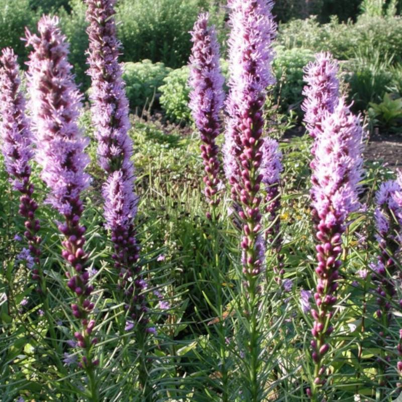 Plume du Kansas Floristan Violett, Liatris à fleurs Violette/ - feuillage Caduc - Godet - 5/20 cm - Image 2