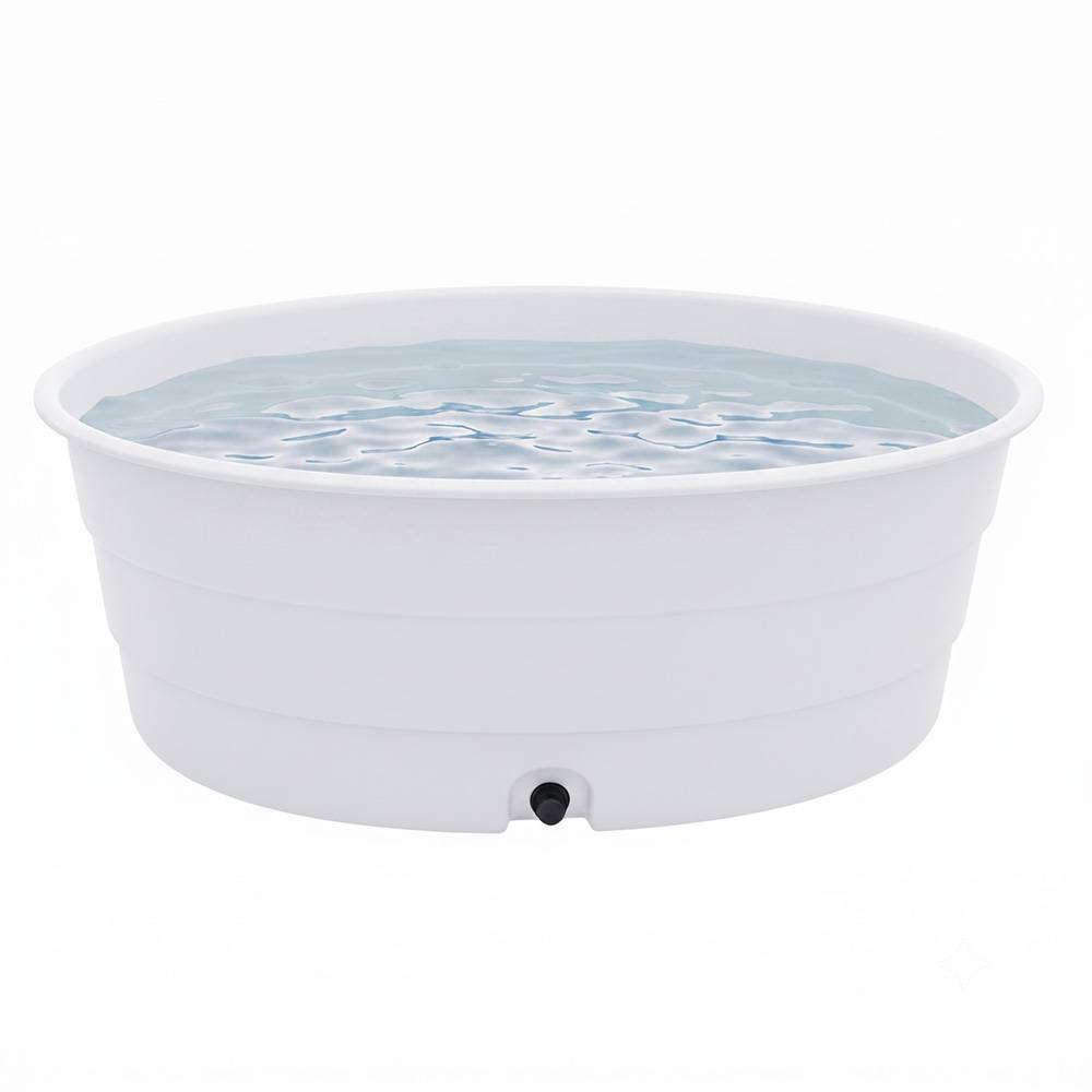 Plast'Up Rotomoulage - Piscine hors-sol 1900l blanche - plast'up rotomoulage - Image 1