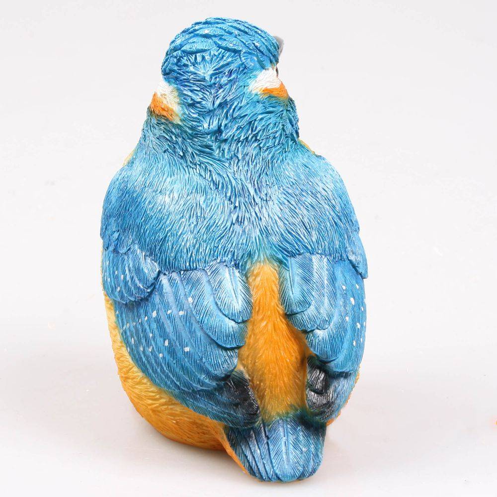 Farmwood Animals - Oiseau martin pêcheur en résine 20 x 9 0x 15 cm - Imagen 2