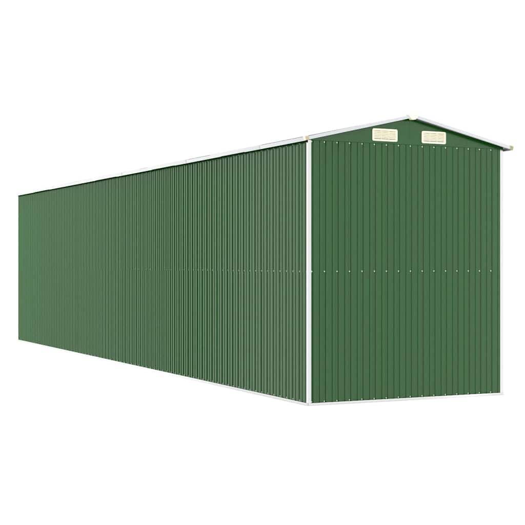 Vidaxl - Abri de jardin Vert 192x855x223 cm Métal galvanisé 16.4m² vidaXL 3147435 - Image 6