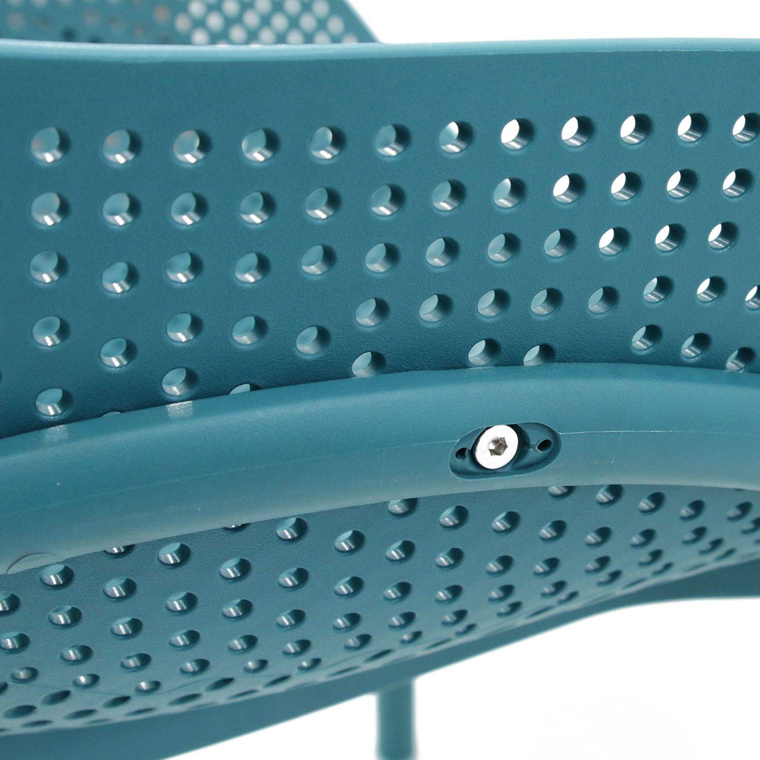 The Home Deco Factory - 2 Fauteuils pour table de jardin design Malibu - The Home Deco Factory - Imagen 4
