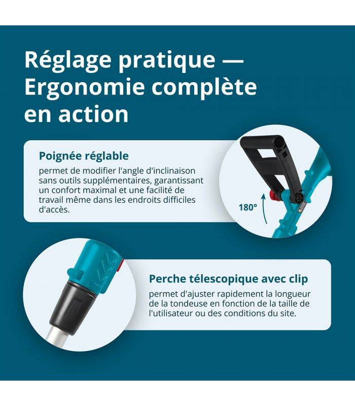 Coupe-bordures à batterie sans batterie ni chargeur Könner & Söhnen KS GT-20V - Image 6
