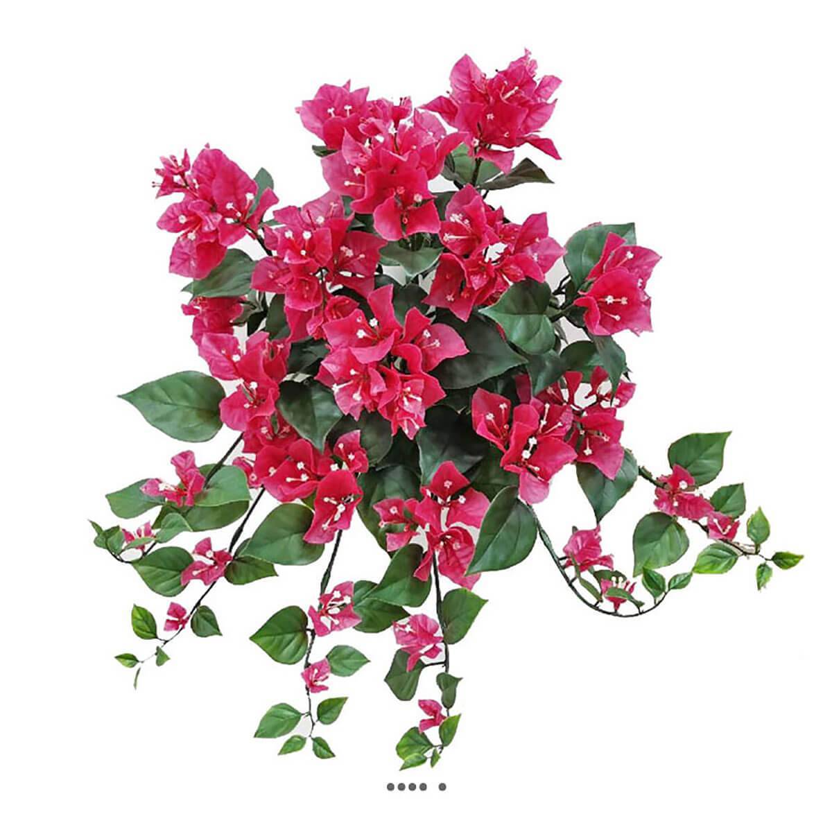 Artificielles - Bougainvillier artificiel retombant en piquet pour exterieur L 50 cm - Imagen 1