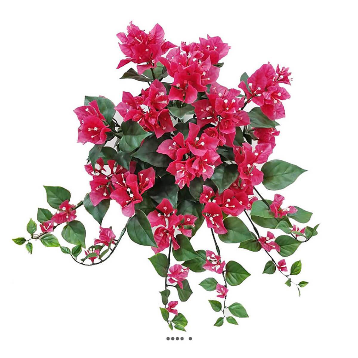Artificielles - Bougainvillier artificiel retombant en piquet pour exterieur L 50 cm - Imagen 2