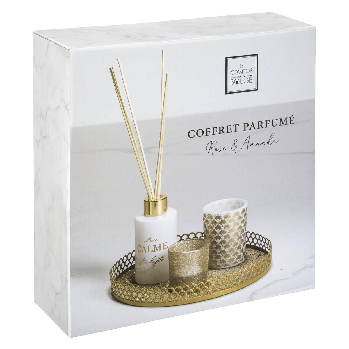Atmosphera - Coffret senteur plat dorure - Atmosphera Créateur d'intérieur - Image 2