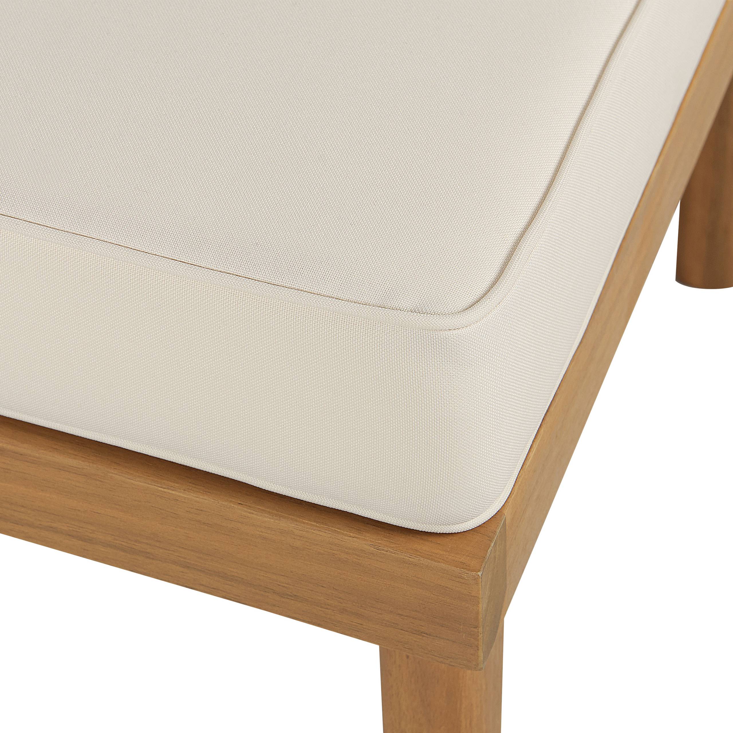 Beliani - Fauteuil Acacia Marron BARATTI - Beliani - Imagen 9