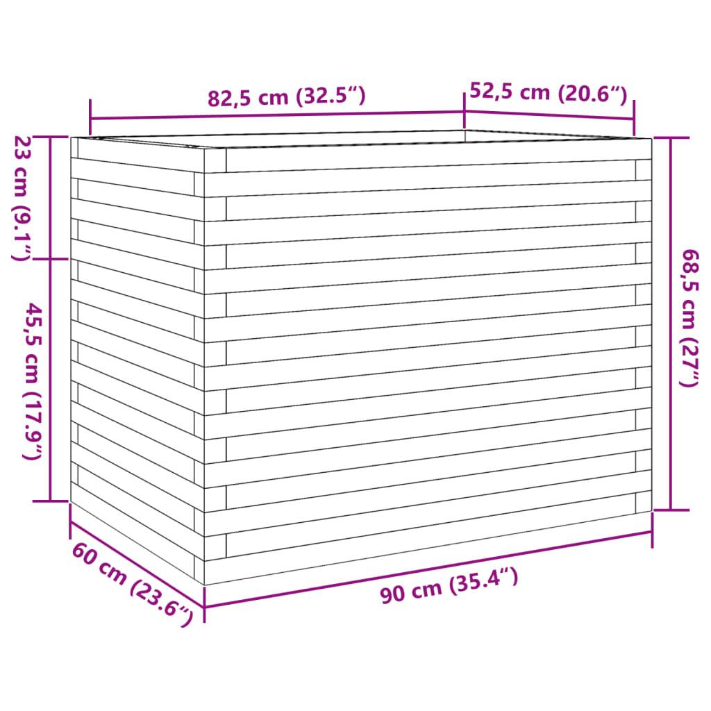 Maison Chic - Jardinière, Bac à fleurs, Pot de fleurs 90x60x68,5 cm bois massif douglas - Imagen 10