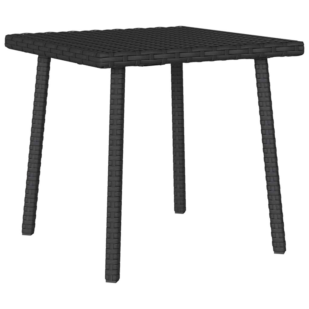 PANGIVO - Table basse de jardin rectangulaire rotin noir 40 x 40 x 37 cm - PANGIVO - Image 2