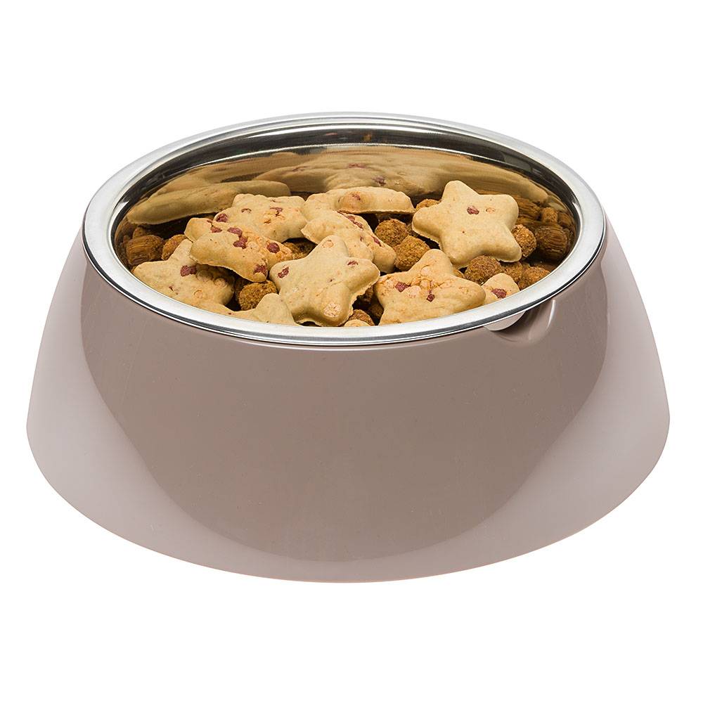 Ferplast - Ferplast Gamelle pour chien Gamelle pour chat Jolie - Gamelles pour eau et nourriture en acier inoxydable avec support en plastique, antidérapant, - Imagen 3