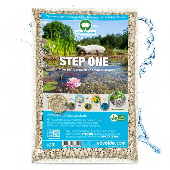 STEP ONE Substrat pour Bassin 20L - Pour plantes aquatiques - Image 1