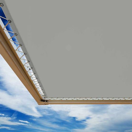 Bâche pour Carport Grise 8x12 m XP640CP - Garantie 10 ans - Toile PVC étanche pour abri de voiture - Made in France TECPLAST - Imagen 7