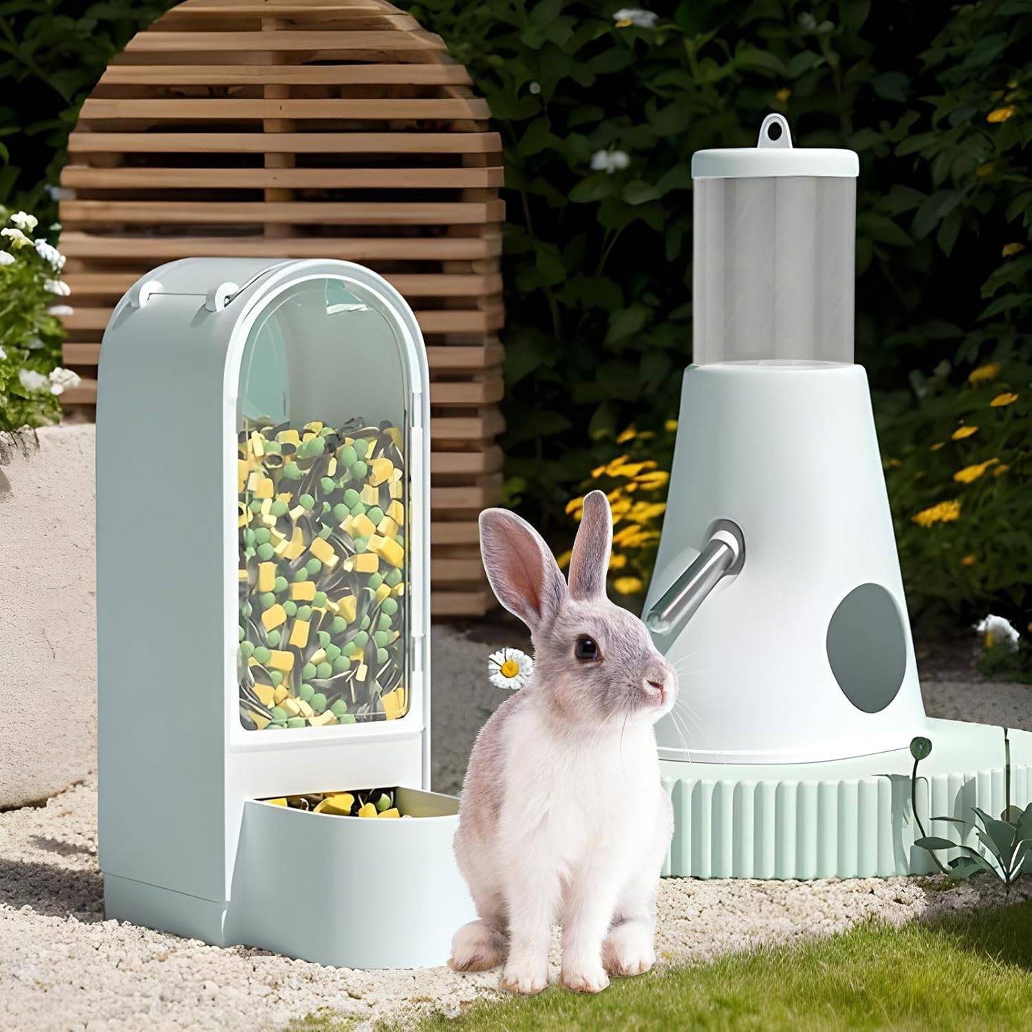 DtopbuyAge - Distributeur combo hamster/lapin - Eau et nourriture intégrées DtopbuyAge - Image 3