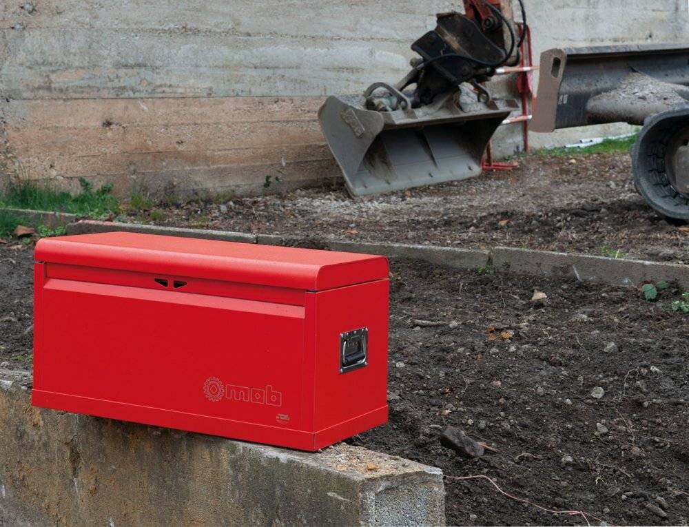 Coffre de chantier avec plateau coulissant – Ergonomique, sécurisé et durable - MOB - Image 3