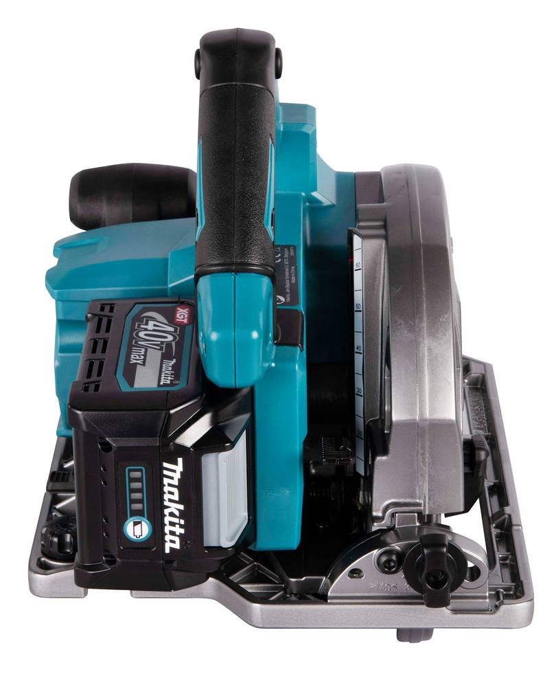 Scie circulaire 40V XGT Ø190 mm Bluetooth - MAKITA - avec 2 batteries 40V 4.0Ah - chargeur - MakPack - HS004GM202 - Image 7