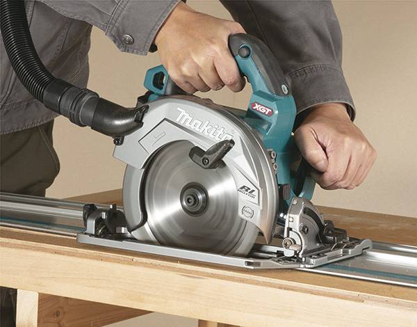 Scie circulaire 40V XGT Ø190 mm Bluetooth - MAKITA - avec 2 batteries 40V 4.0Ah - chargeur - MakPack - HS004GM202 - Image 8