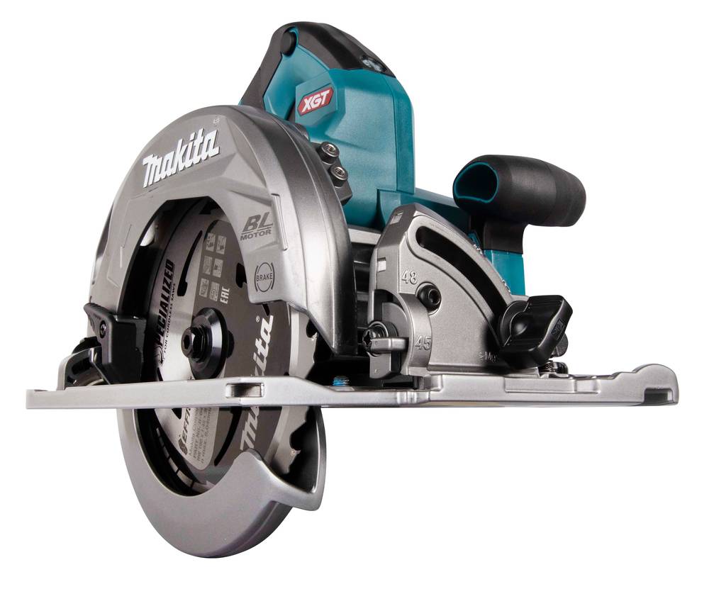 Scie circulaire 40V XGT Ø190 mm Bluetooth - MAKITA - avec 2 batteries 40V 4.0Ah - chargeur - MakPack - HS004GM202 - Image 4