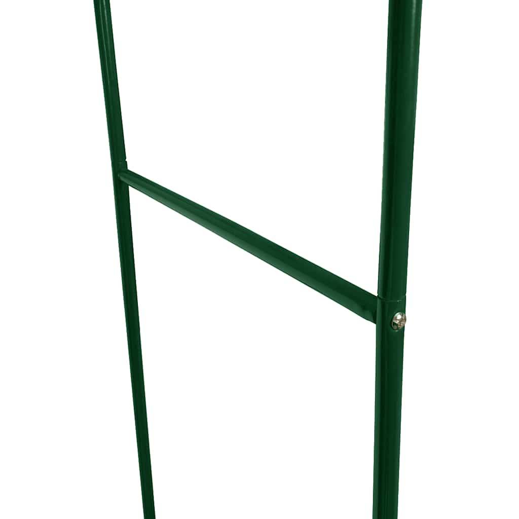 Lot 2 Arches de Jardin Fer pour Rosiers et Vignes Support Robuste Vert - ComfortXL Outdoor Living - Image 5