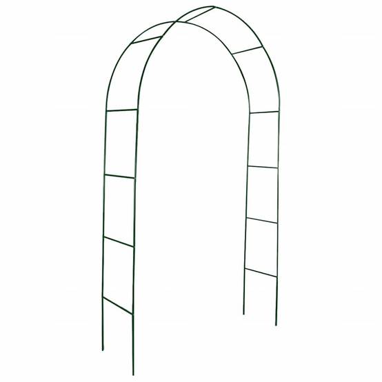Lot 2 Arches de Jardin Fer pour Rosiers et Vignes Support Robuste Vert - ComfortXL Outdoor Living - Image 4