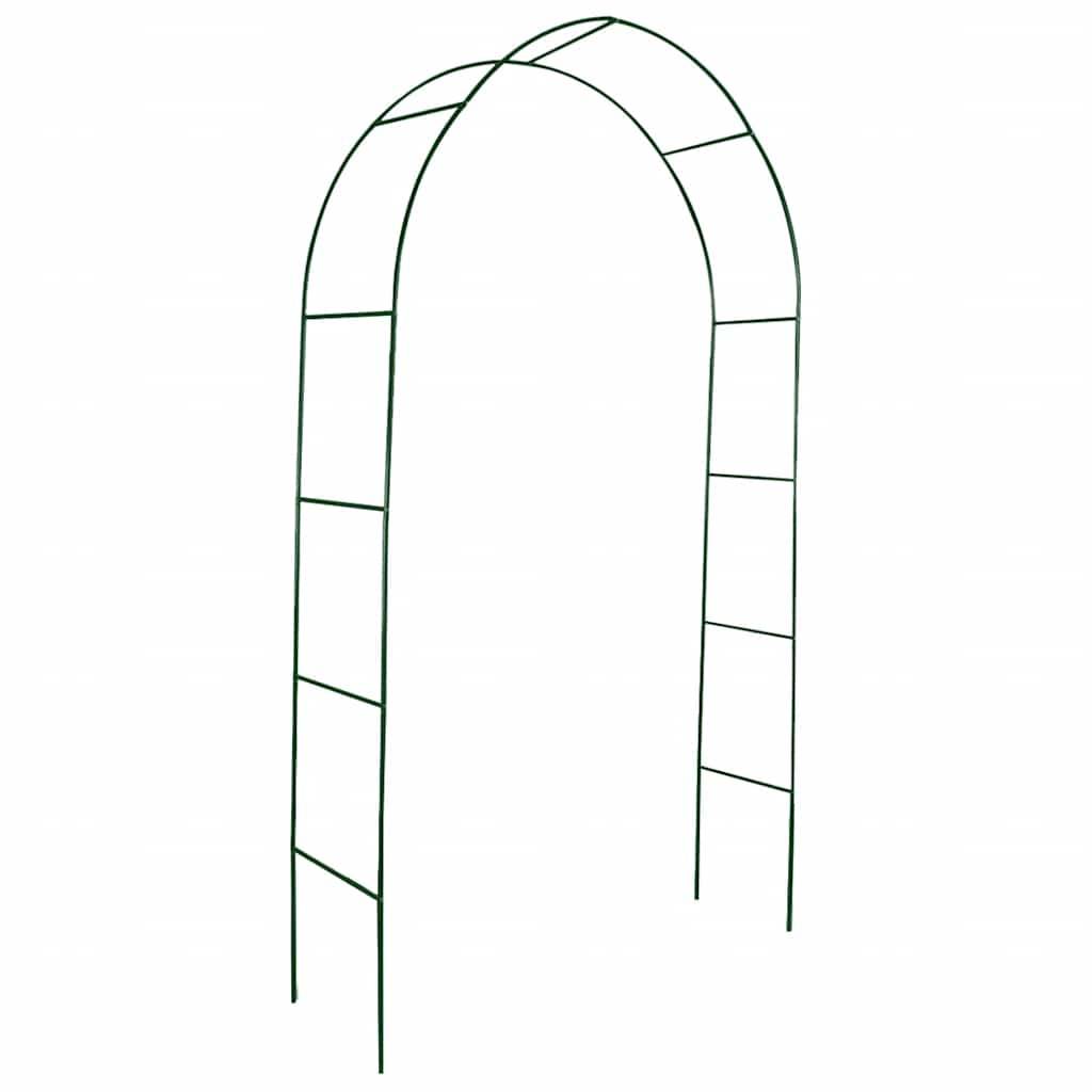 Lot 2 Arches de Jardin Fer pour Rosiers et Vignes Support Robuste Vert - ComfortXL Outdoor Living - Image 4