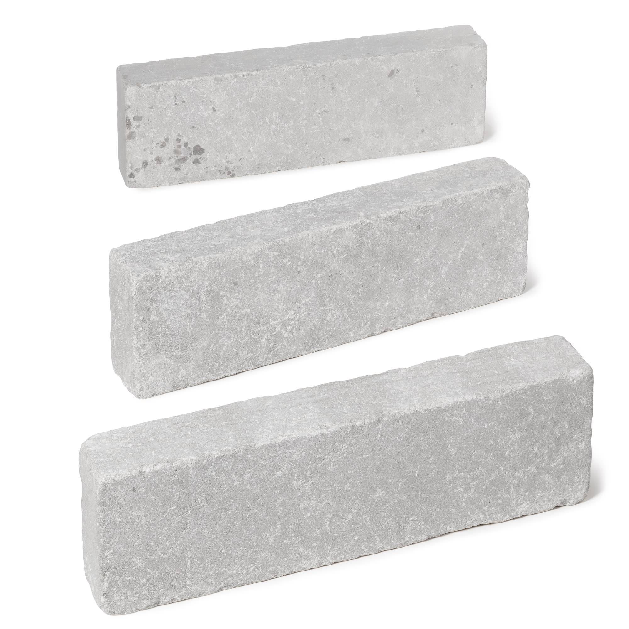 Bordure de jardin Pierre de l'Atlas Gris 50x15x8 cm (lot de 20 bordures soit 10 mètres) - RO'MA NATURE - Image 4