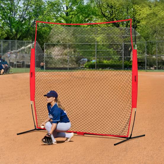 Vevor - VEVOR Filet d'Entraînement de Baseball Softball Filet Pare-ballons 238x212 cm - Image 8
