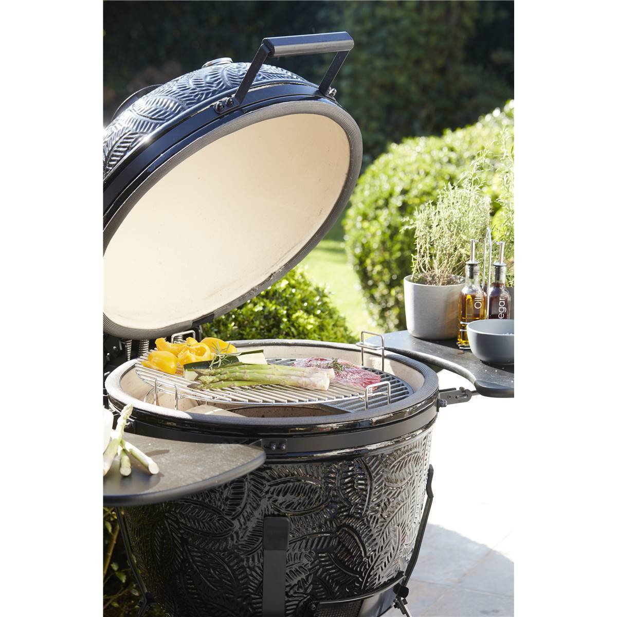 Barbecook - Système de Cuisson Divide & Conquer pour Kamado Kamal Ø 60CM - Imagen 5