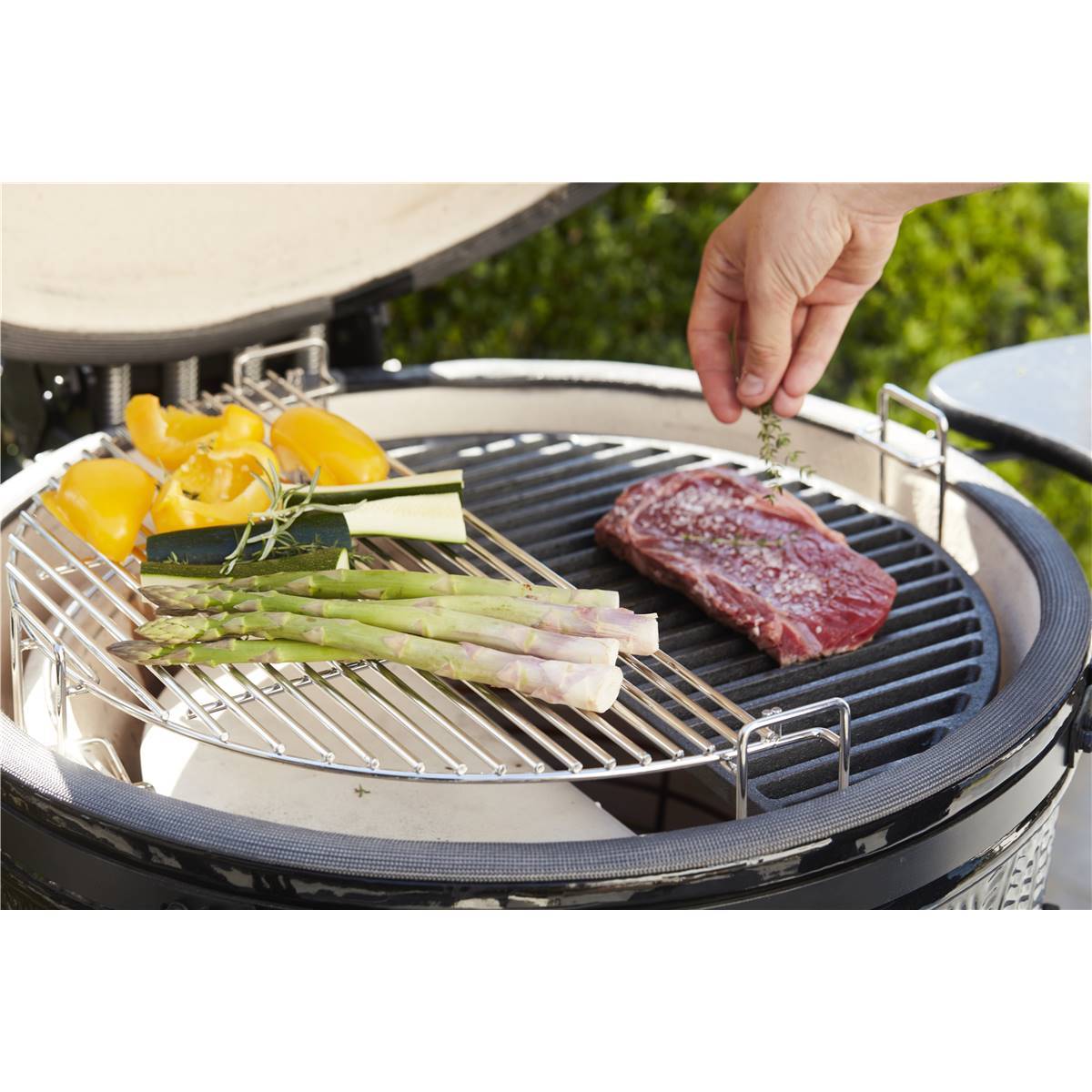 Barbecook - Système de Cuisson Divide & Conquer pour Kamado Kamal Ø 60CM - Imagen 4