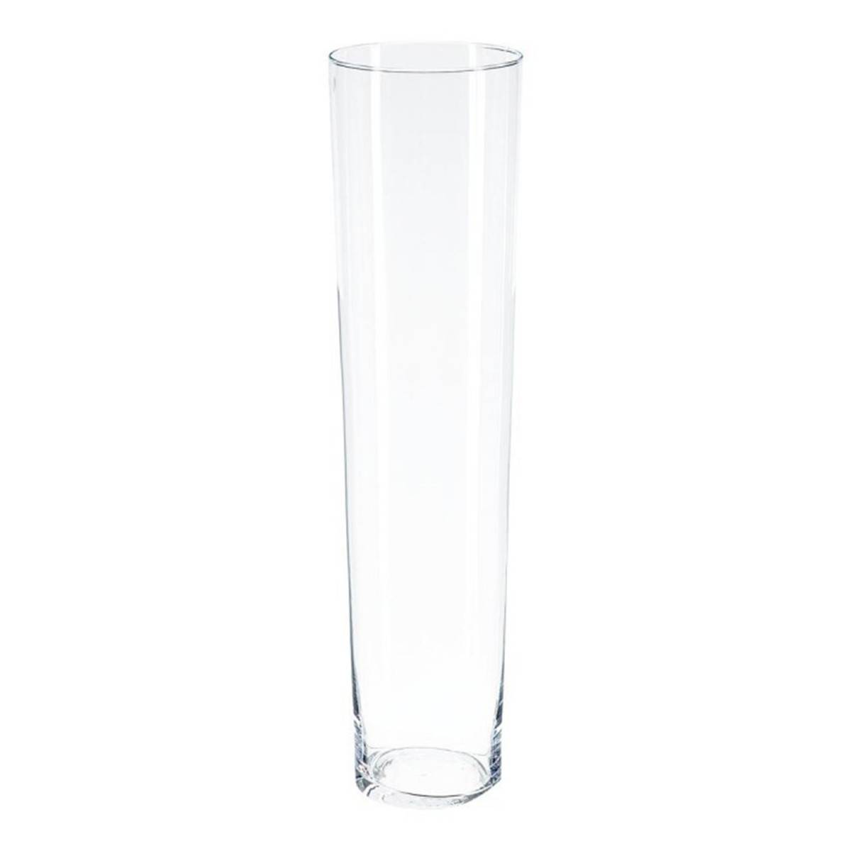 Vase Design "Conique" 70cm Transparent - Image 1