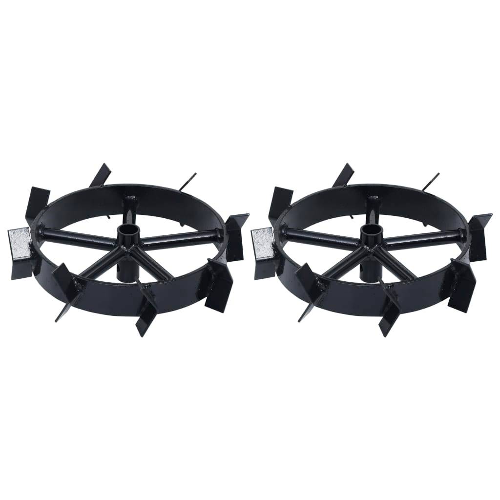 PANGIVO - Roues pour motoculteur métal noir 34 x 34 cm - PANGIVO - Image 4