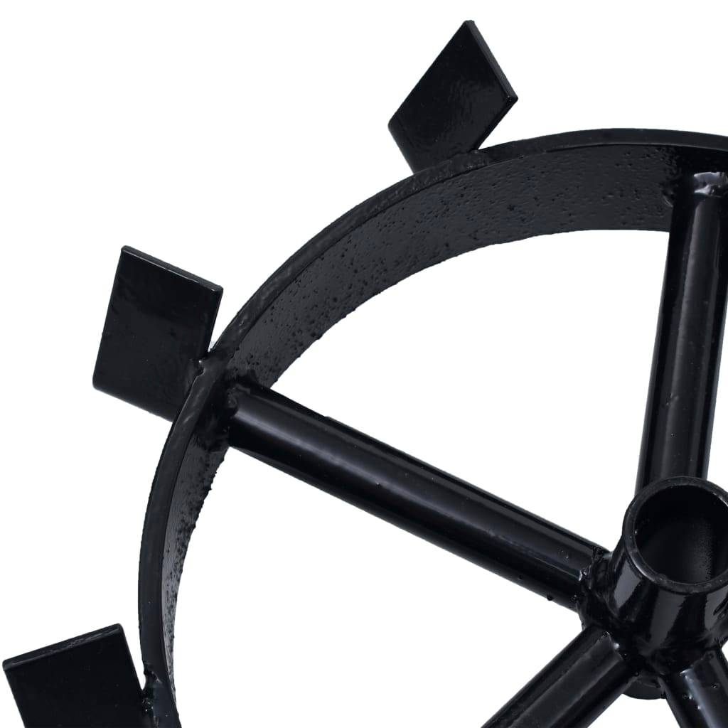 PANGIVO - Roues pour motoculteur métal noir 34 x 34 cm - PANGIVO - Image 6