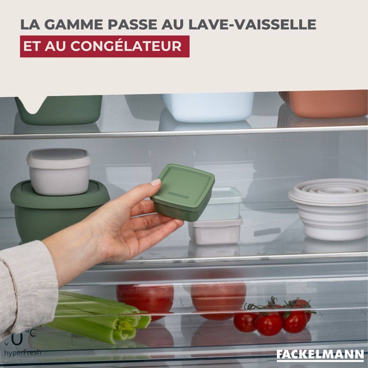 Lot de 2 lunchbox 500ml avec 2 ustensiles de cuisine Fackelmann Storage - Image 6
