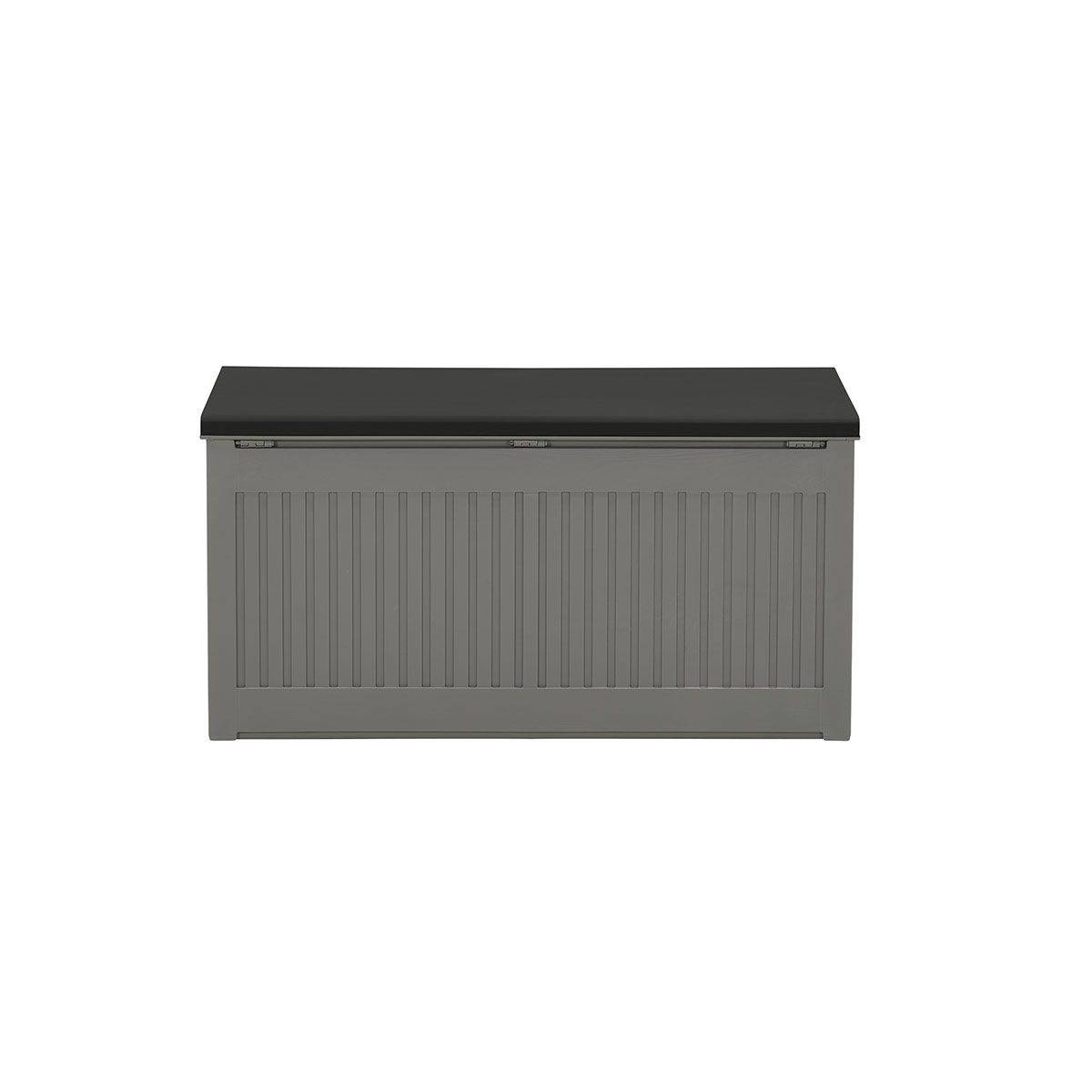 Garden Impressions - Coffre à coussins Primo - plastique - 270L - 109x51,3x54,7 cm - gris foncé - noir - Imagen 4