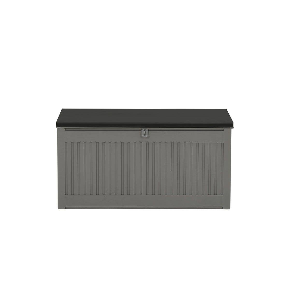 Garden Impressions - Coffre à coussins Primo - plastique - 270L - 109x51,3x54,7 cm - gris foncé - noir - Imagen 5