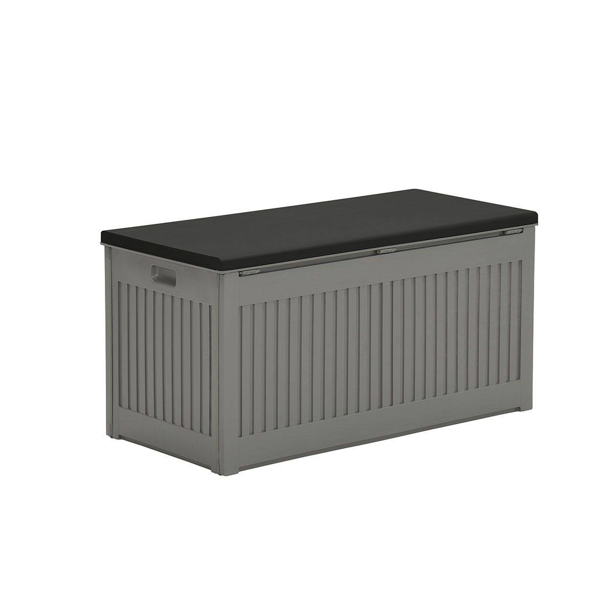 Garden Impressions - Coffre à coussins Primo - plastique - 270L - 109x51,3x54,7 cm - gris foncé - noir - Imagen 3