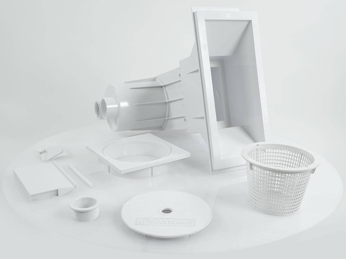 Skimmer premium grande meurtrière (béton) - Hayward - Image 3
