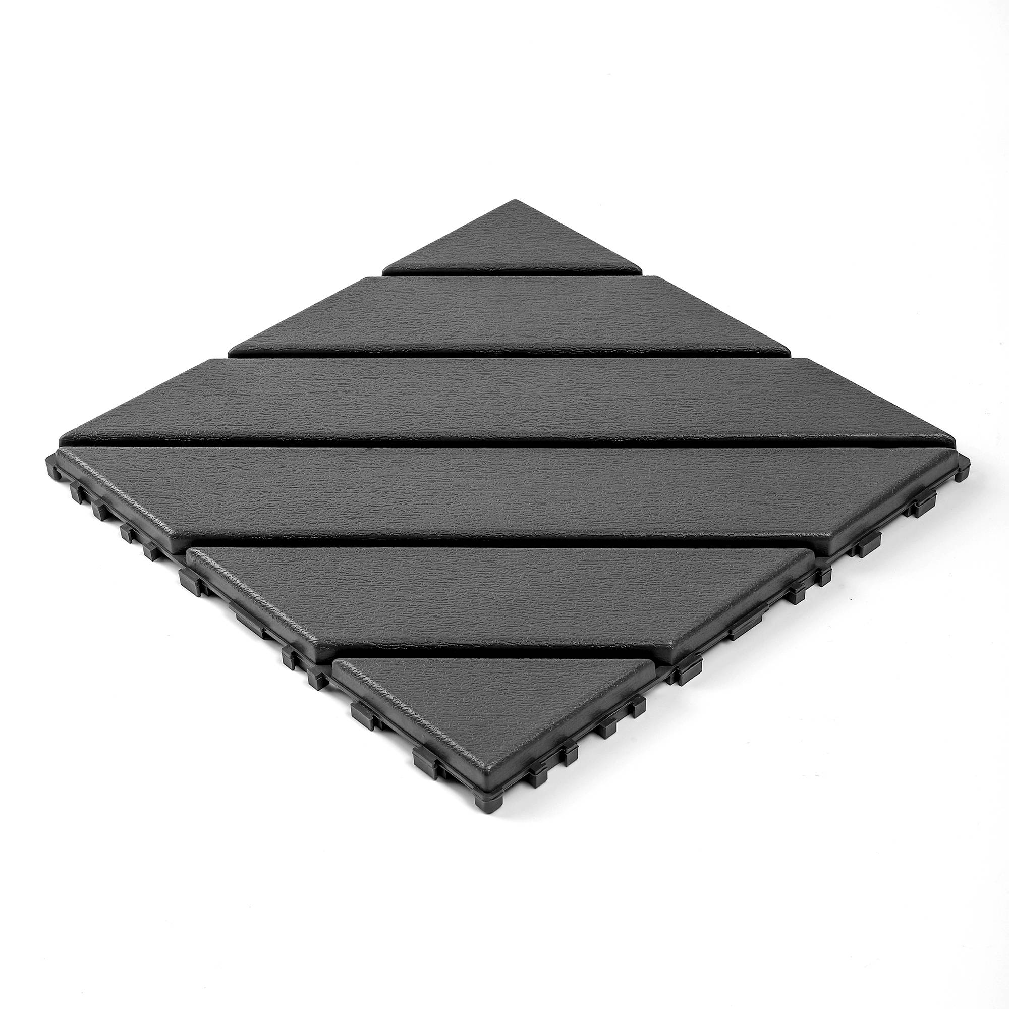 PANGIVO - Dalle de terrasse polypropylène gris 30 x 30 x 2 cm - PANGIVO
