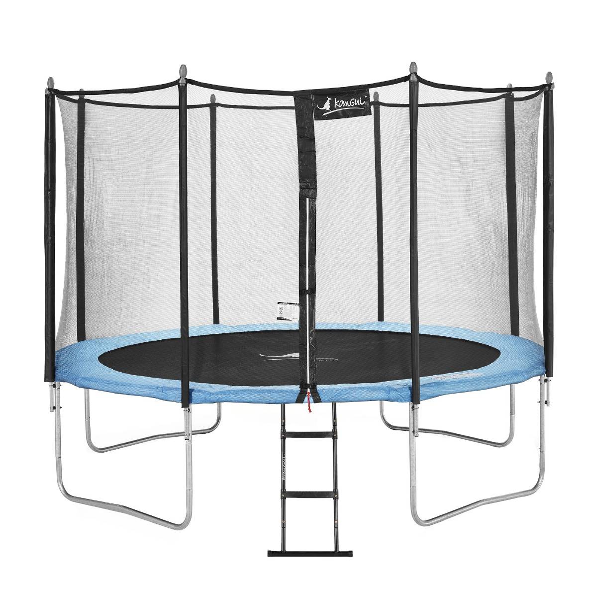 Kangui - Trampoline de jardin 426 cm + filet de sécurité + échelle | Normes CE/EU Kangui - Imagen 1