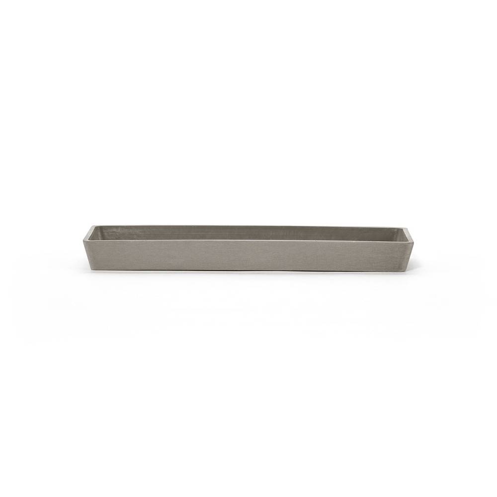 Ecopots - Soucoupe Rectangular 25 Taupe - 25 x 9 x H. 2,3 cm ECOPOTS - Imagen 2