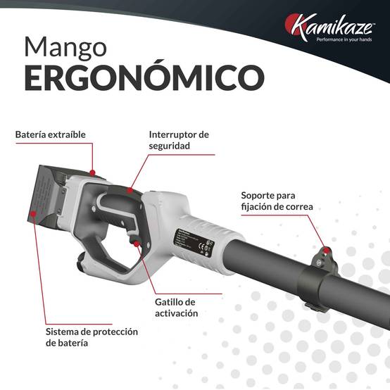 KAMIKAZE KVS7000P. Scie sans fil en hauteur. Découpe Ø 160 mm. Puissance maximale 1200 W. Comprend deux batteries au lithium. - Image 6