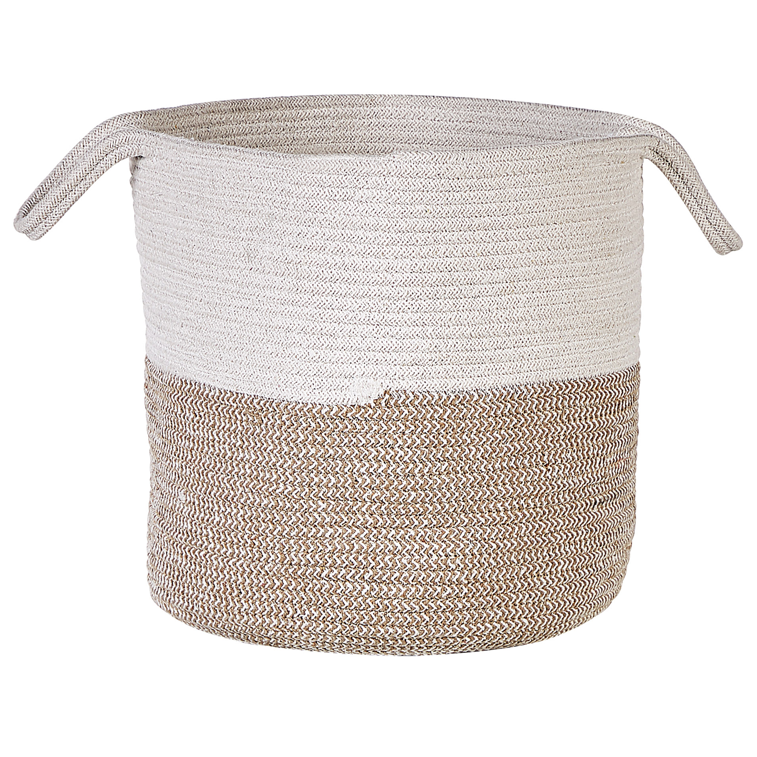 Beliani - Corbeille Coton Beige PAZHA - Beliani - Imagen 4