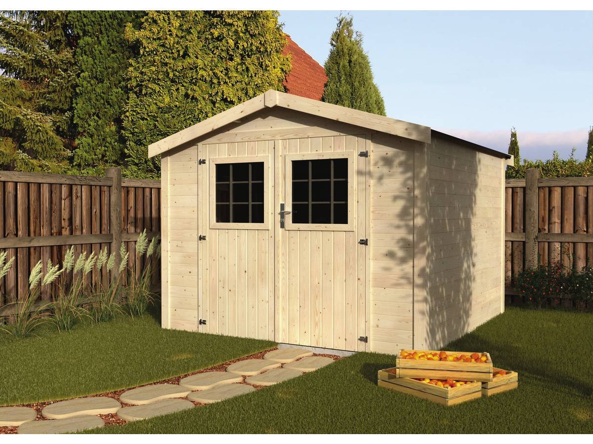 Decor et Jardin - Abri Jardin Bois "turenne" - 7.43 M² - 2.70 X 2.75 X 2.23 M - 28 Mm -decor Et Jardin - Imagen 2