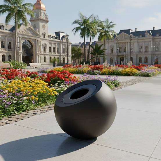 Pot de fleurs dolce vita 300l - plast'up rotomoulage - Image 2